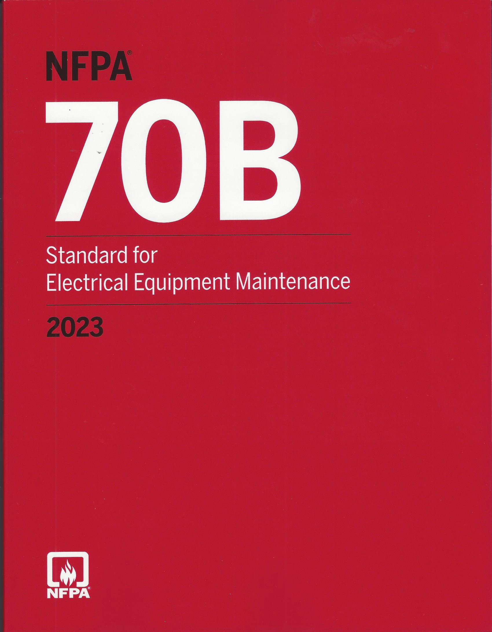 NFPA 70B 2023 Cover